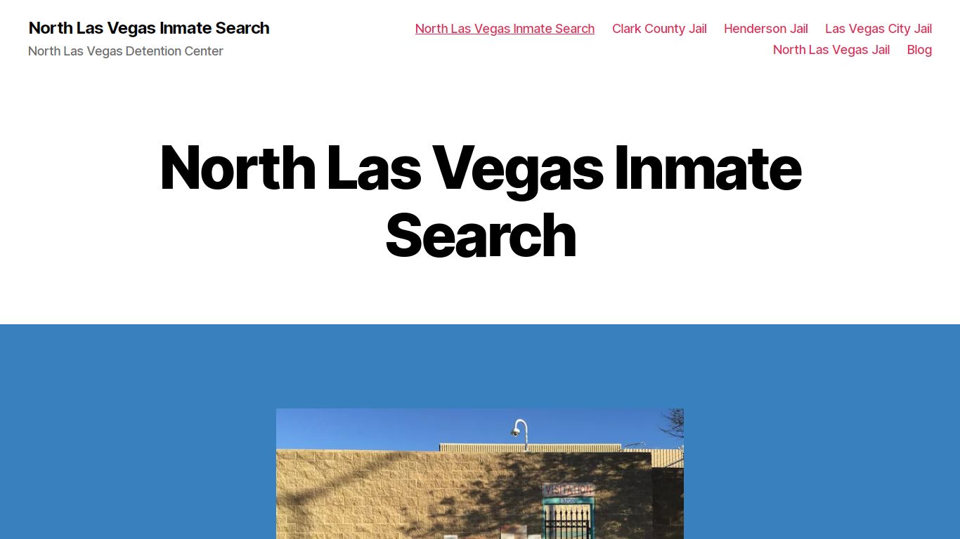 North Las Vegas Inmate Search